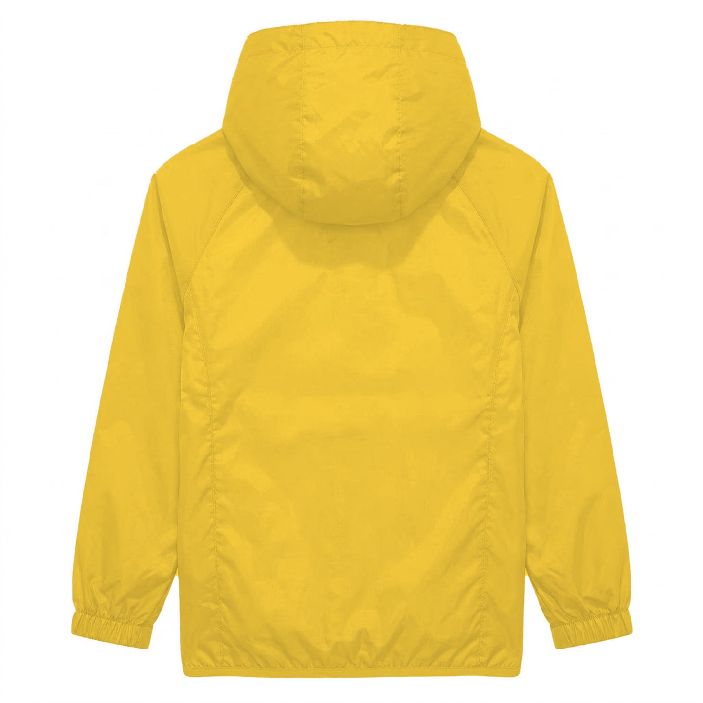 Pop Yellow - Back - B&C Childrens-Kids #Reset Windbreaker