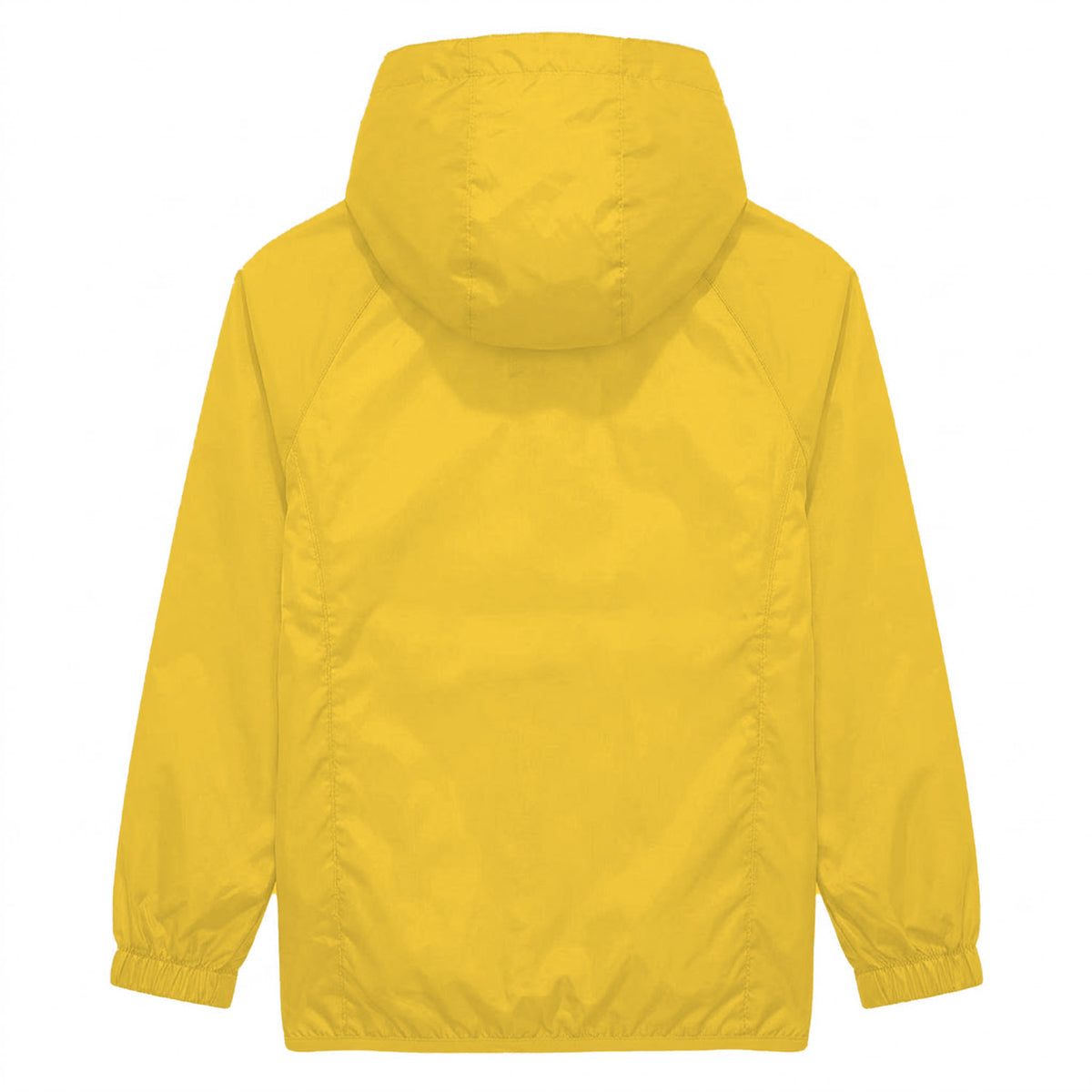 Pop Yellow - Back - B&C Childrens-Kids #Reset Windbreaker