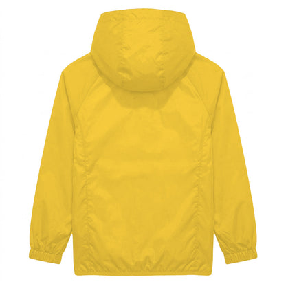 Pop Yellow - Back - B&C Childrens-Kids #Reset Windbreaker