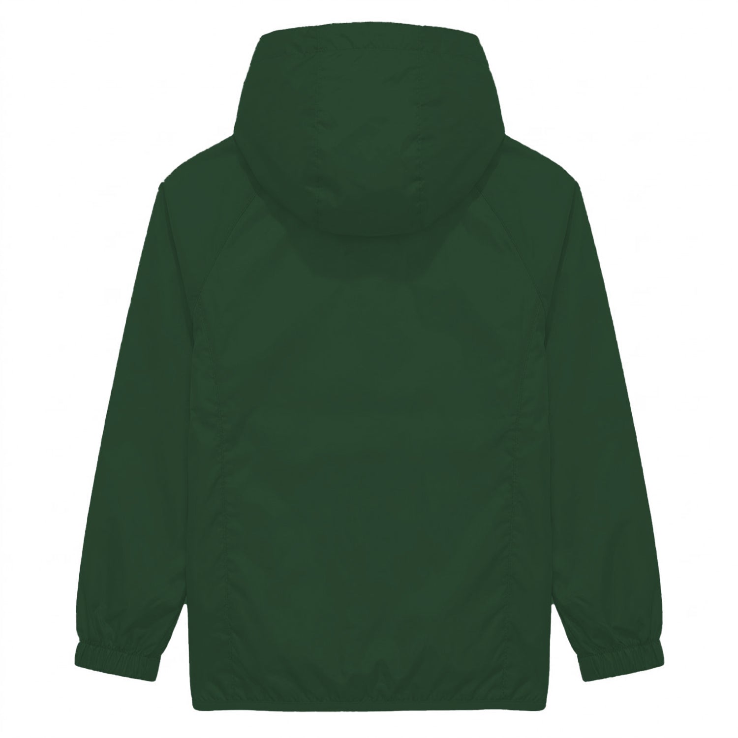 Bottle Green - Back - B&C Childrens-Kids #Reset Windbreaker