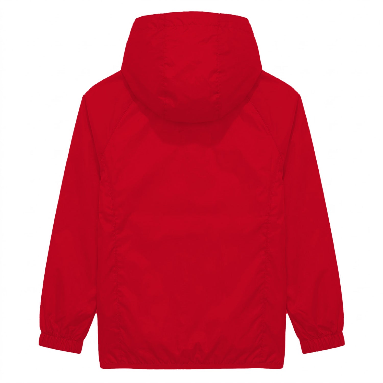 Red - Back - B&C Childrens-Kids #Reset Windbreaker