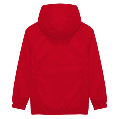 Red - Back - B&C Childrens-Kids #Reset Windbreaker