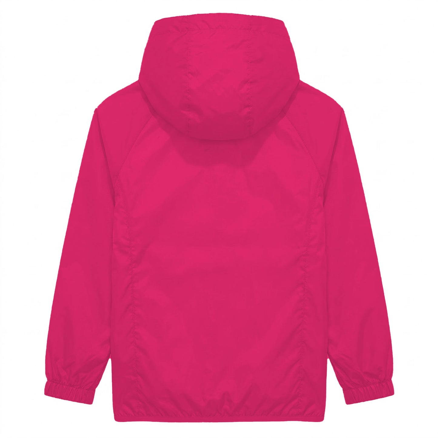 Magenta Pink - Back - B&C Childrens-Kids #Reset Windbreaker