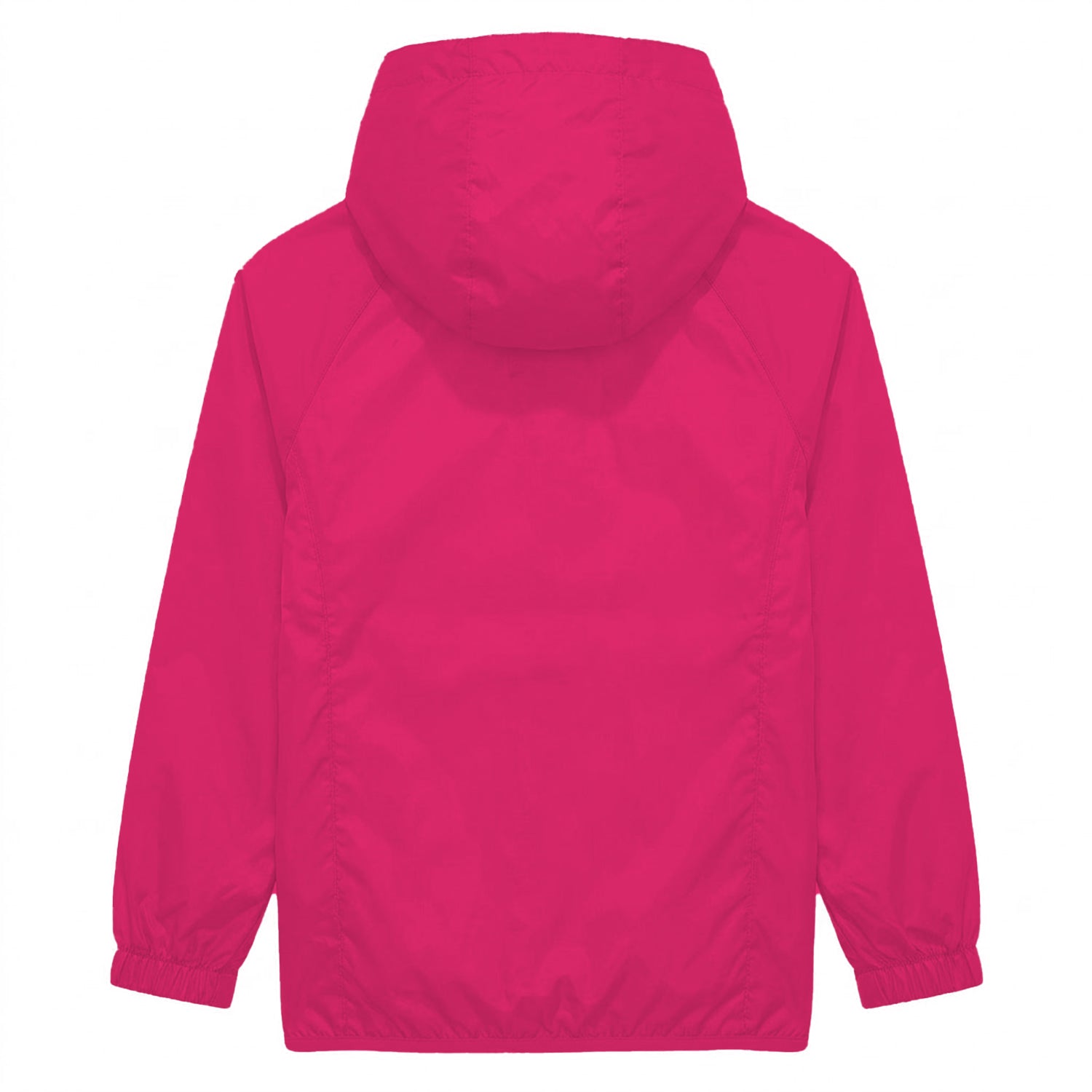 Magenta Pink - Back - B&C Childrens-Kids #Reset Windbreaker