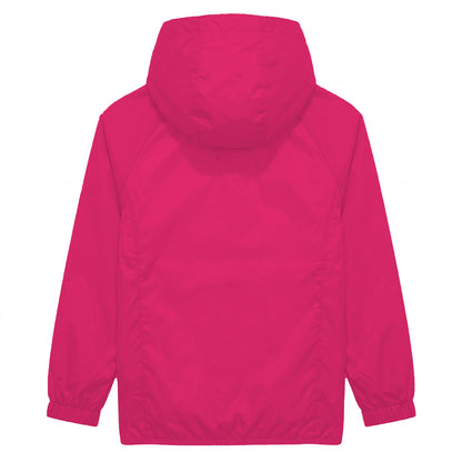 Magenta Pink - Back - B&C Childrens-Kids #Reset Windbreaker