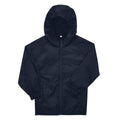 Navy - Front - B&C Childrens-Kids #Reset Windbreaker
