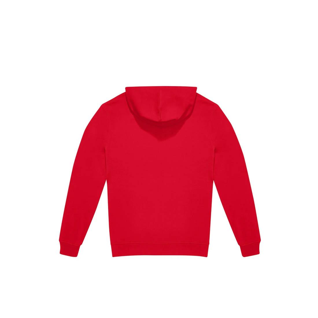 Red - Back - B&C Unisex Adult ID.223 Hoodie