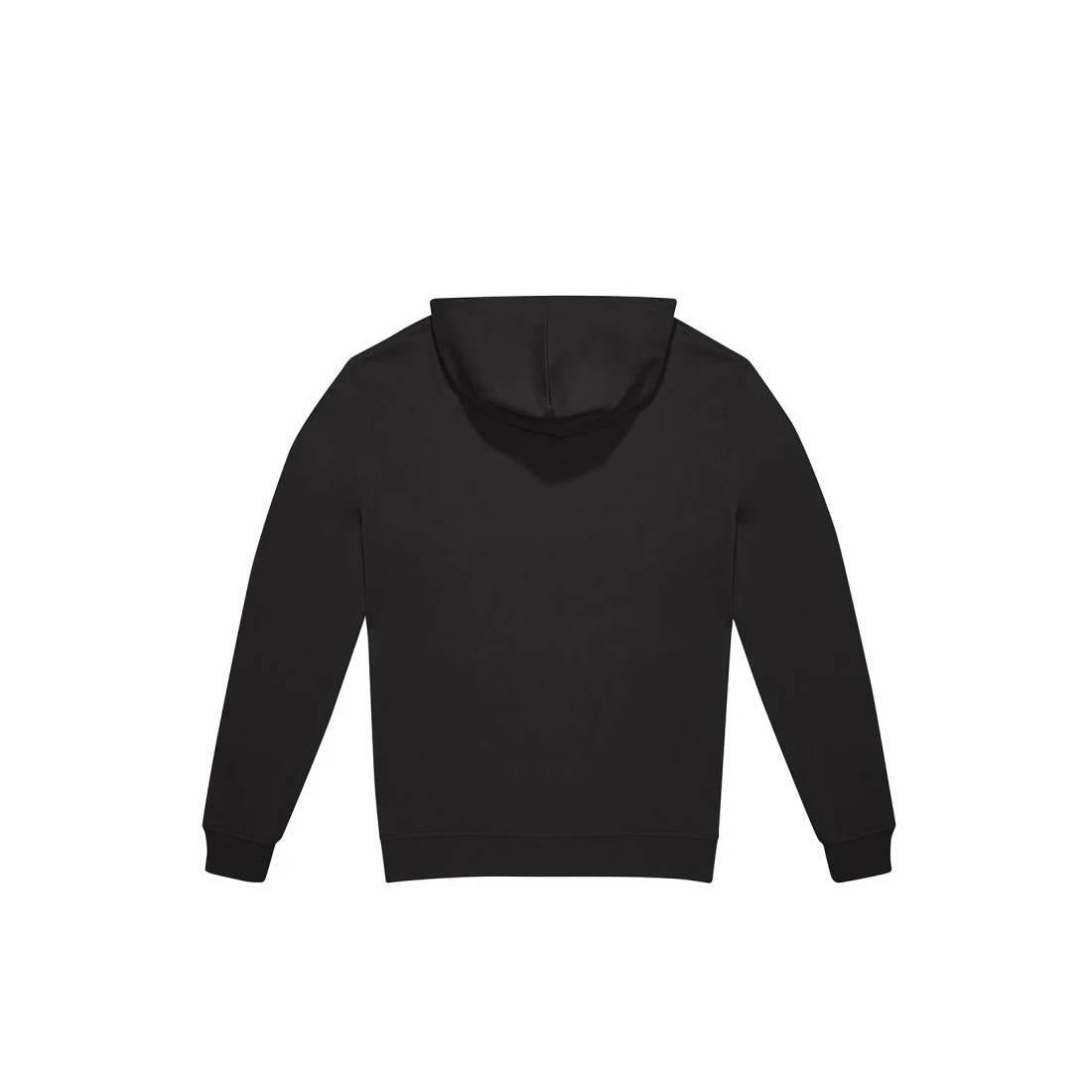 Black - Back - B&C Unisex Adult ID.223 Hoodie