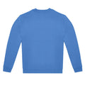Lake Blue - Back - B&C Unisex Adult ID.222 Crew Neck Sweatshirt