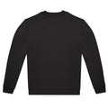 Black - Back - B&C Unisex Adult ID.222 Crew Neck Sweatshirt
