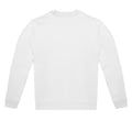 White - Back - B&C Unisex Adult ID.222 Crew Neck Sweatshirt