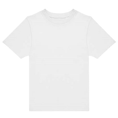 White - Front - B&C Childrens-Kids T-Shirt