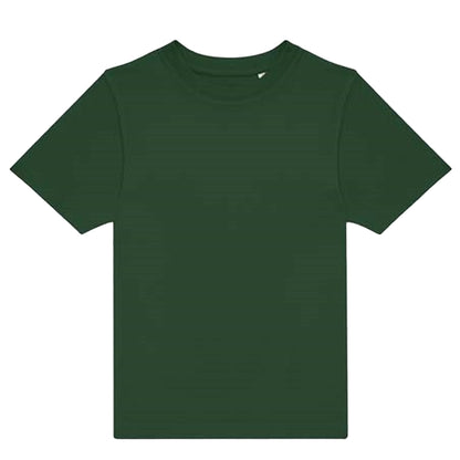 Bottle Green - Front - B&C Childrens-Kids T-Shirt
