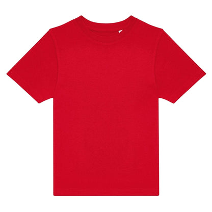 Red - Front - B&C Childrens-Kids T-Shirt
