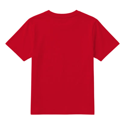 Red - Back - B&C Childrens-Kids T-Shirt