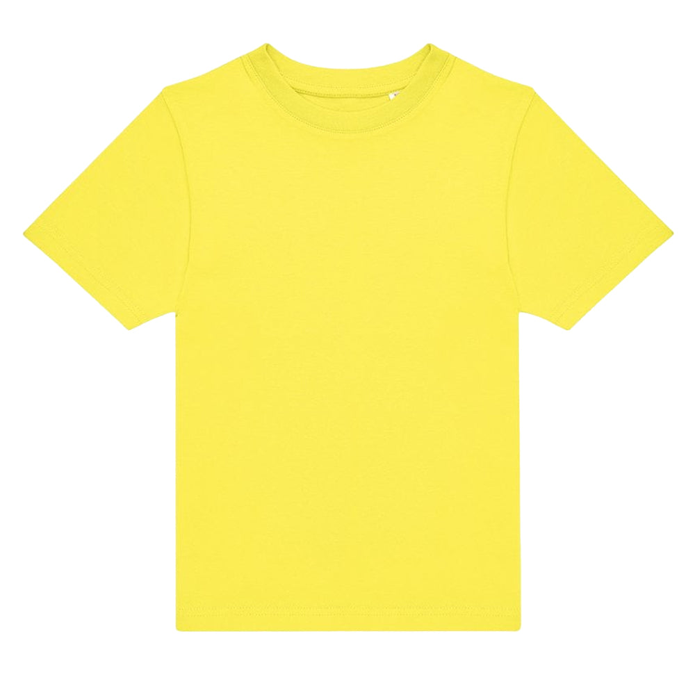 Solar Yellow - Front - B&C Childrens-Kids T-Shirt