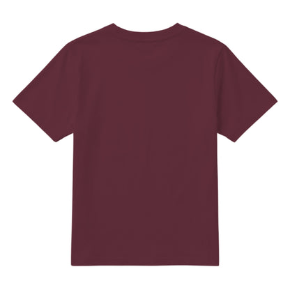 Burgundy - Back - B&C Childrens-Kids T-Shirt