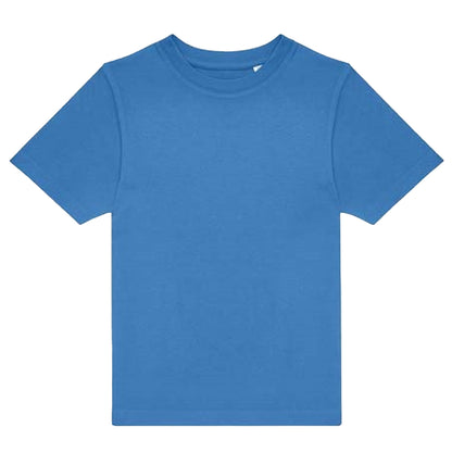 Azure - Front - B&C Childrens-Kids T-Shirt