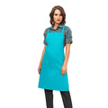 Turquoise - Back - Premier Ladies-Womens Slim Apron (no Pocket) - Workwear