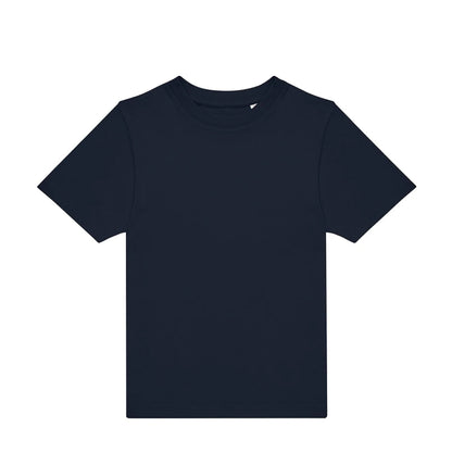 Navy - Front - B&C Childrens-Kids #E190 T-Shirt