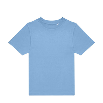 Sky Blue - Front - B&C Childrens-Kids #E190 T-Shirt