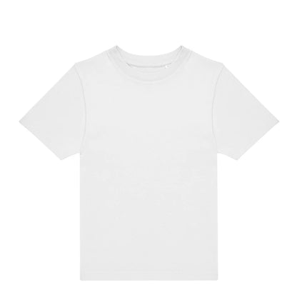 White - Front - B&C Childrens-Kids #E190 T-Shirt