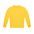 Pop Yellow - Front - B&C Unisex Adult ID.332 Crew Neck Sweatshirt
