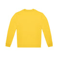Pop Yellow - Back - B&C Unisex Adult ID.332 Crew Neck Sweatshirt