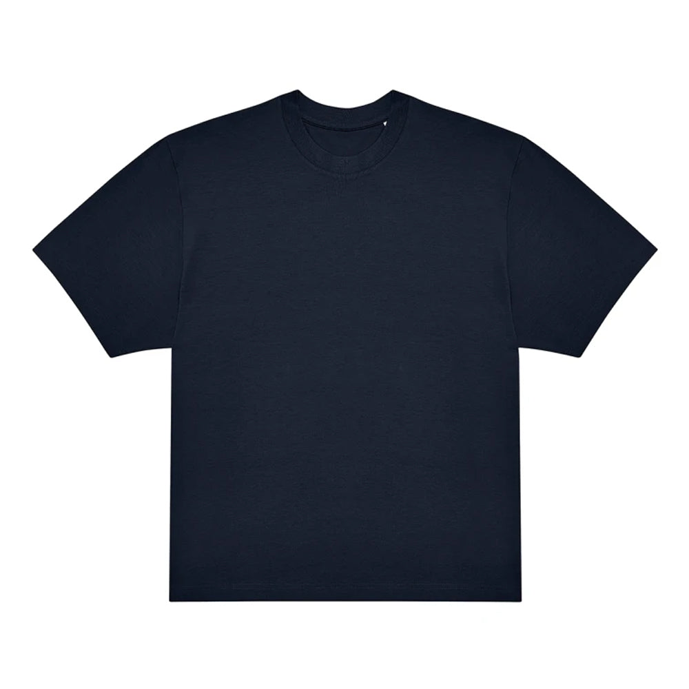 Navy - Front - B&C Unisex Adult #E220 Oversized T-Shirt