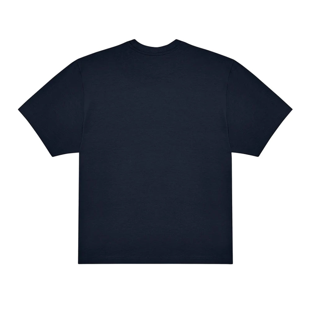 Navy - Back - B&C Unisex Adult #E220 Oversized T-Shirt