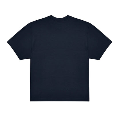 Navy - Back - B&C Unisex Adult #E220 Oversized T-Shirt