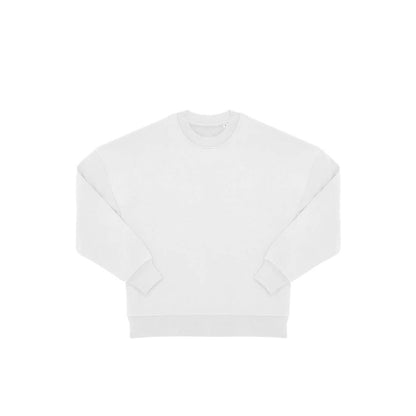 White - Front - B&C Unisex Adult Influence Crew Neck Sweatshirt