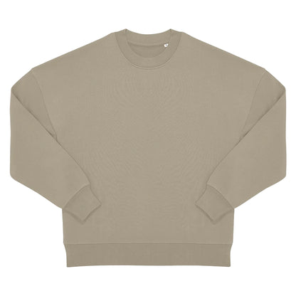 Mastic - Front - B&C Unisex Adult Influence Crew Neck Sweatshirt
