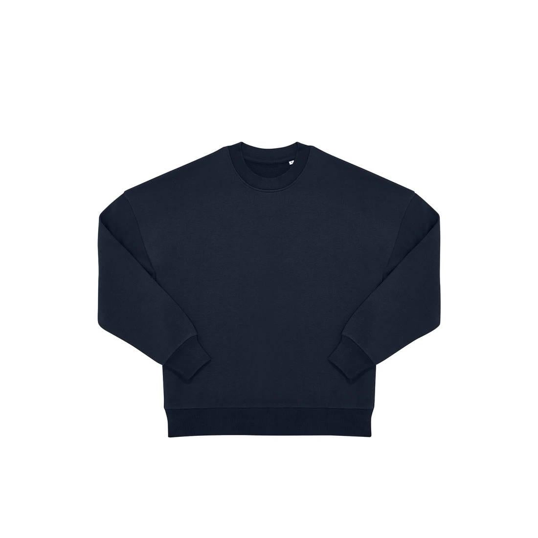 Black - Front - B&C Unisex Adult Influence Crew Neck Sweatshirt