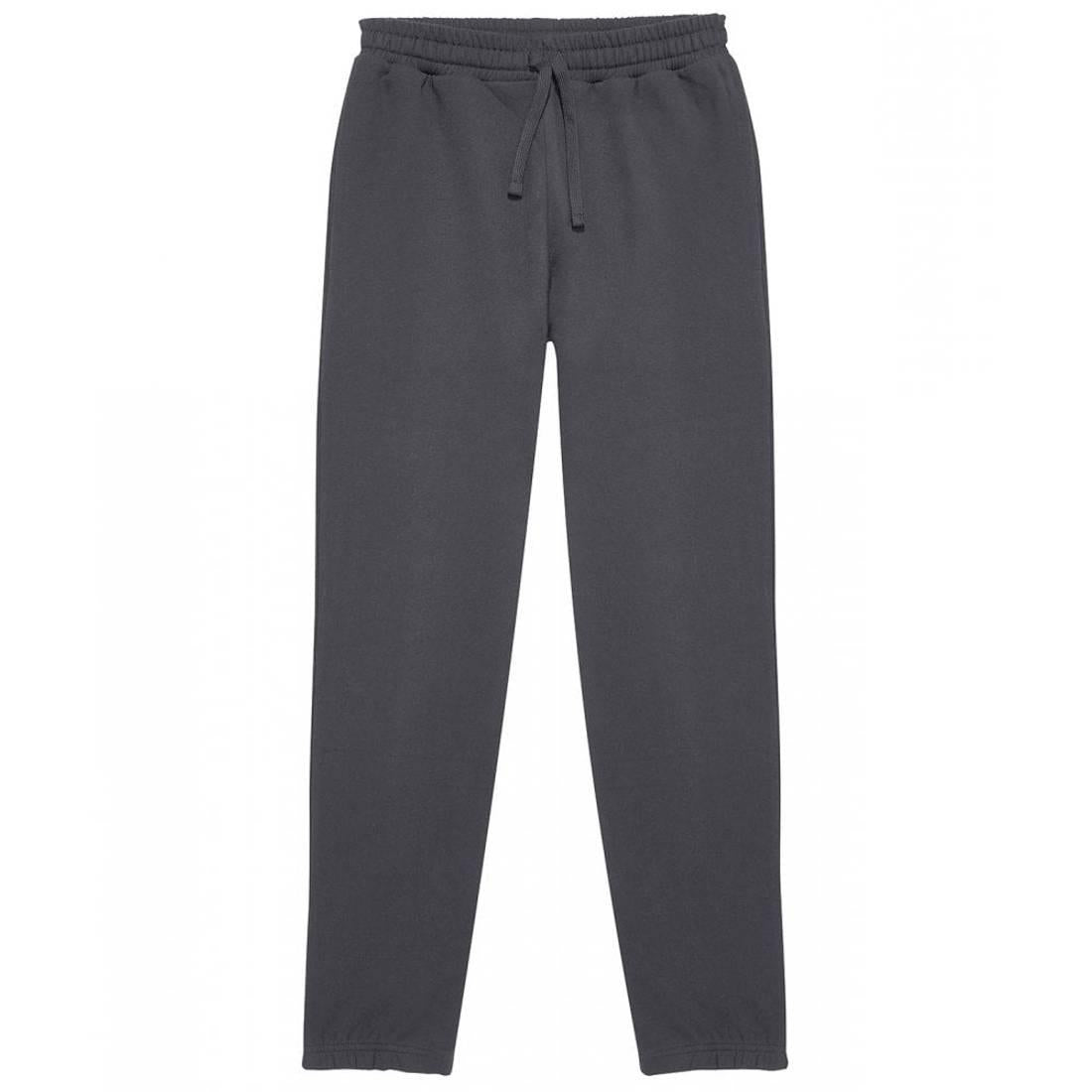 Dark Grey - Front - B&C Unisex Adult ID.000 Jogging Bottoms