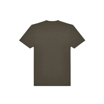 Khaki - Back - B&C Unisex Adult #E220 T-Shirt