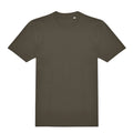 Khaki Green - Front - B&C Unisex Adult #E220 T-Shirt