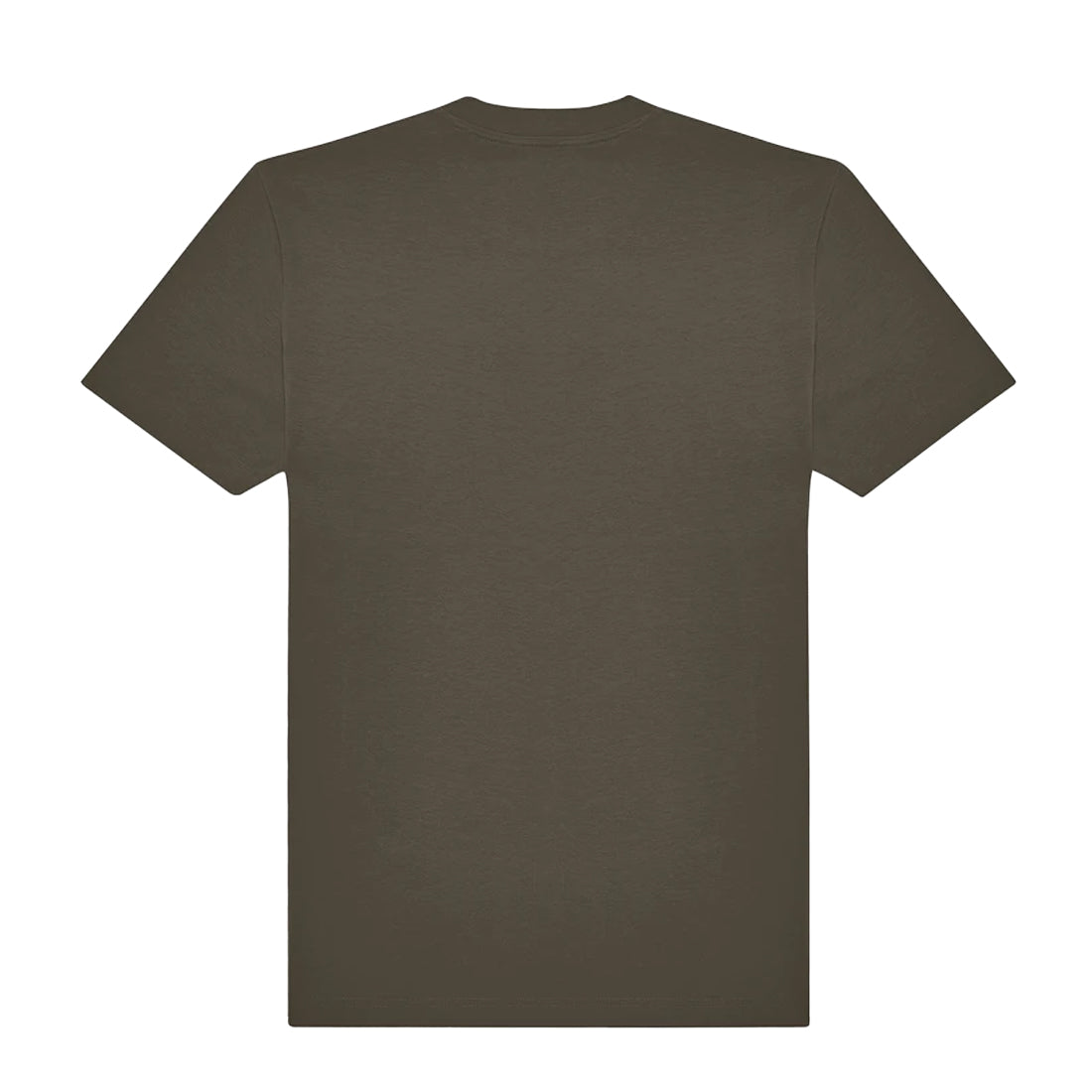 Khaki Green - Back - B&C Unisex Adult #E220 T-Shirt