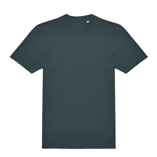 Amalfi Teal - Front - B&C Unisex Adult #E220 T-Shirt