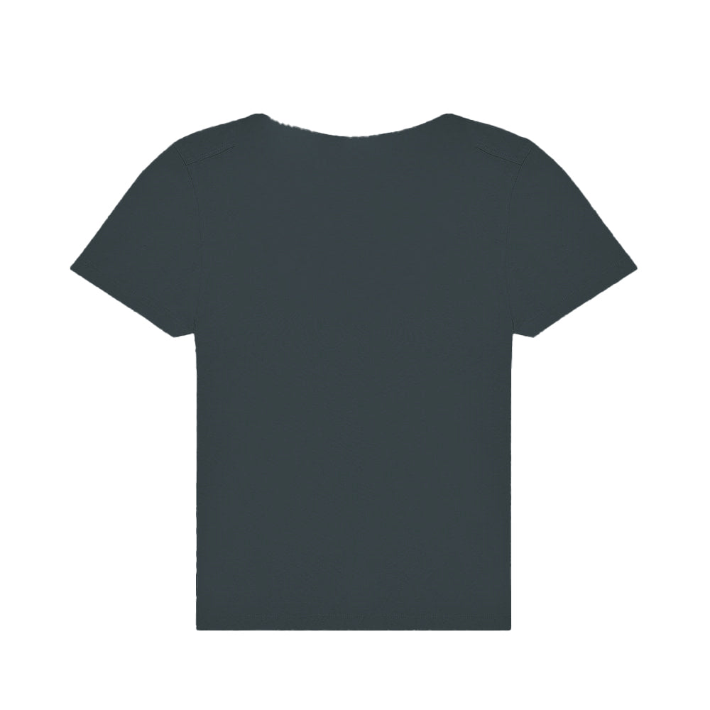Amalfi Teal - Back - B&C Womens-Ladies #E150 V Neck T-Shirt