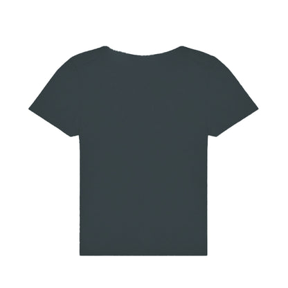 Amalfi Teal - Back - B&C Womens-Ladies #E150 V Neck T-Shirt