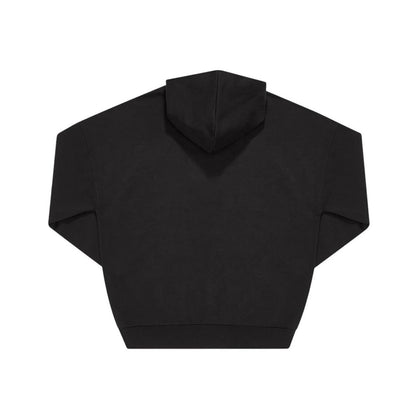 Black - Back - B&C Unisex Adult Influence Full Zip Hoodie