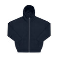 Navy - Front - B&C Unisex Adult Influence Full Zip Hoodie