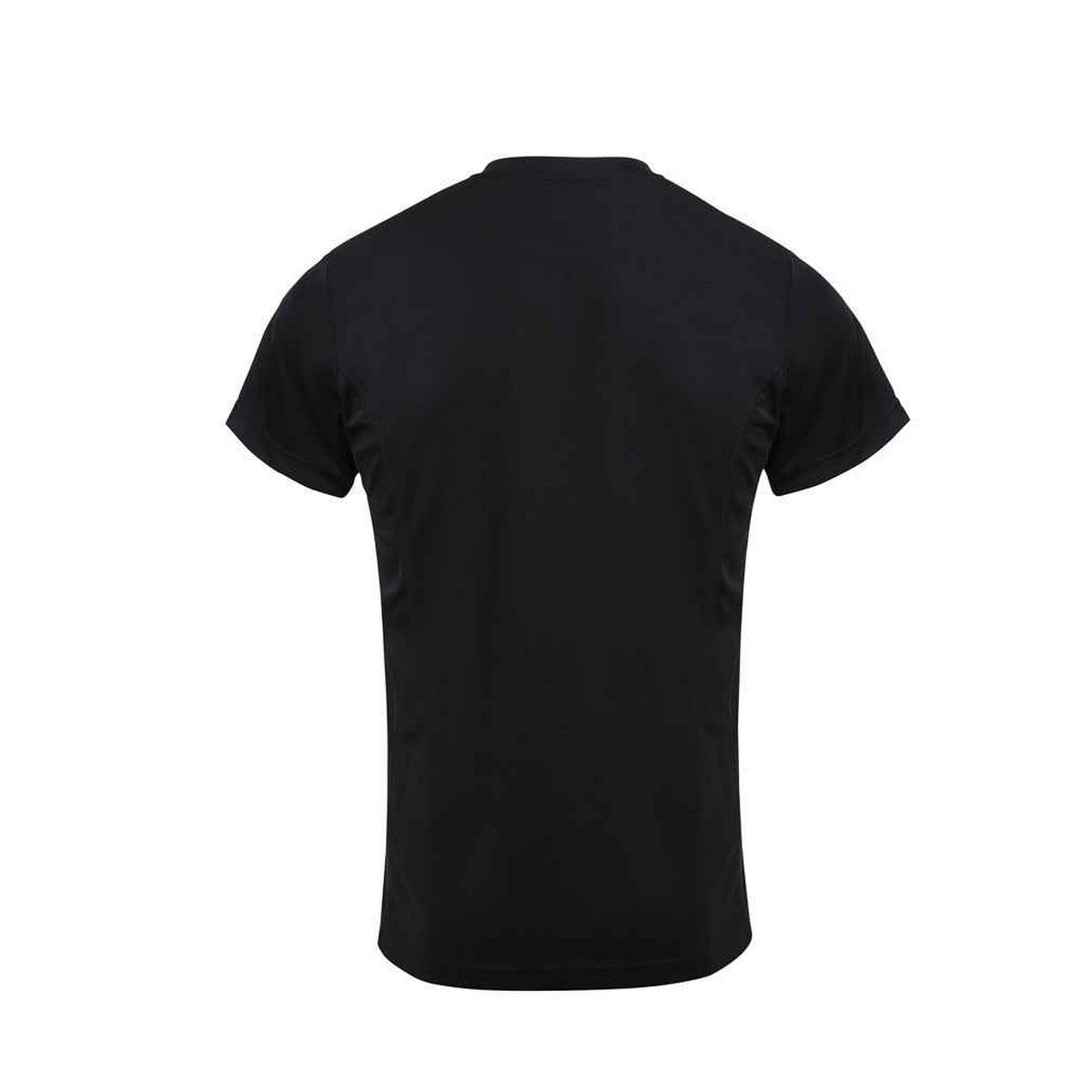 Black - Back - Premier Mens Coolchecker Chef T-Shirt