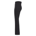 Black - Side - SF Womens-Ladies Flared Leggings