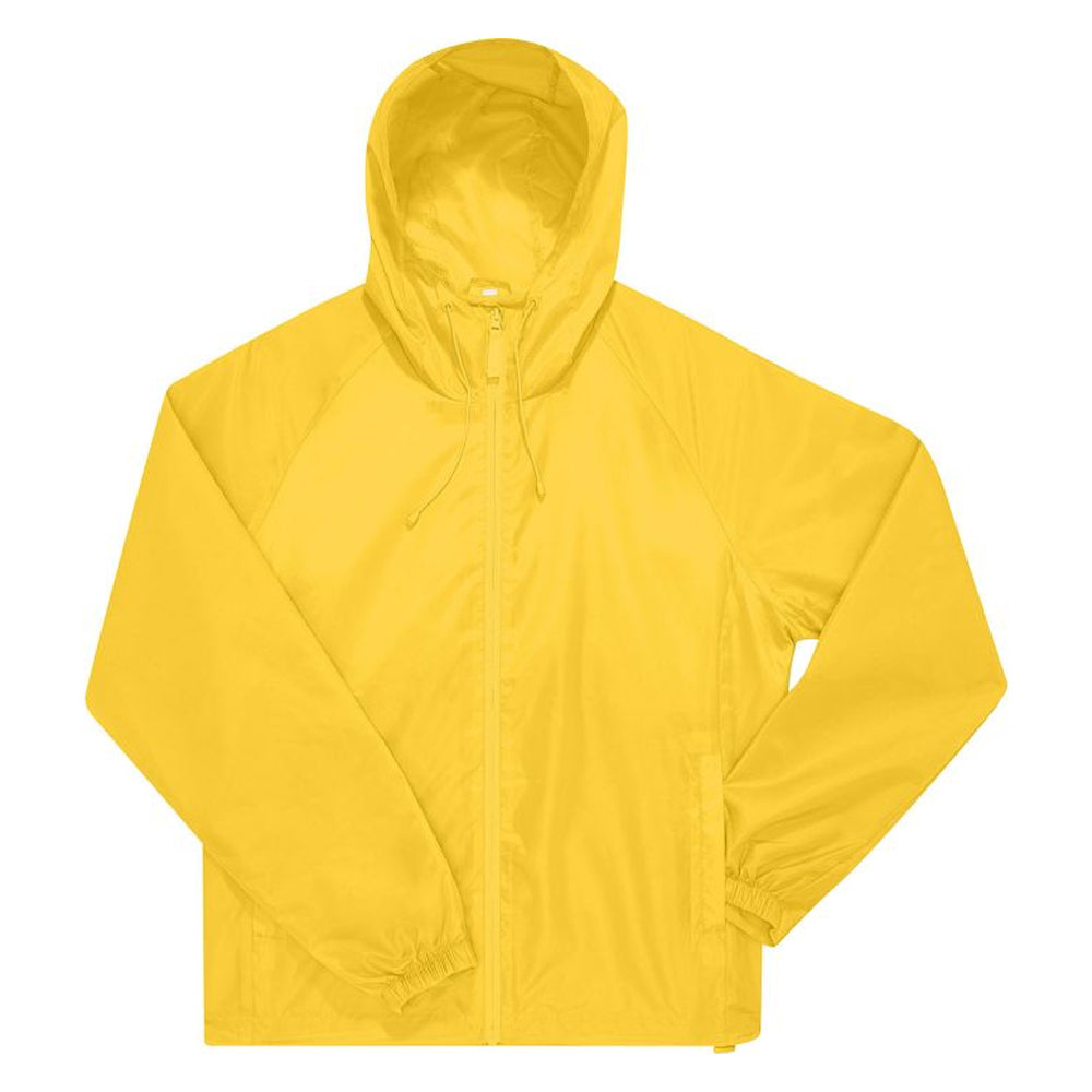 Pop Yellow - Front - B&C Unisex Adult #Reset Windbreaker