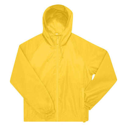 Pop Yellow - Front - B&C Unisex Adult #Reset Windbreaker