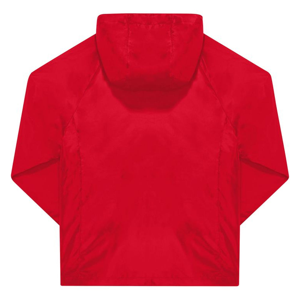Red - Back - B&C Unisex Adult #Reset Windbreaker