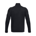 Black - Back - Under Armour Mens UA Challenger Quarter Zip Midlayer
