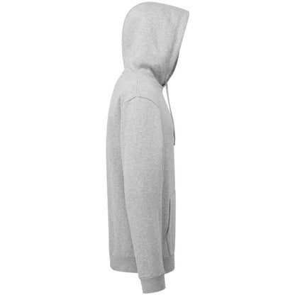 Grey Marl - Side - Anthem Unisex Adult Studio Plain Marl Hoodie